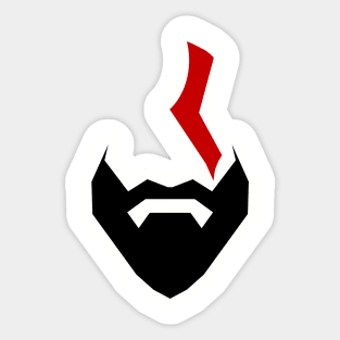 Kratos Sticker
